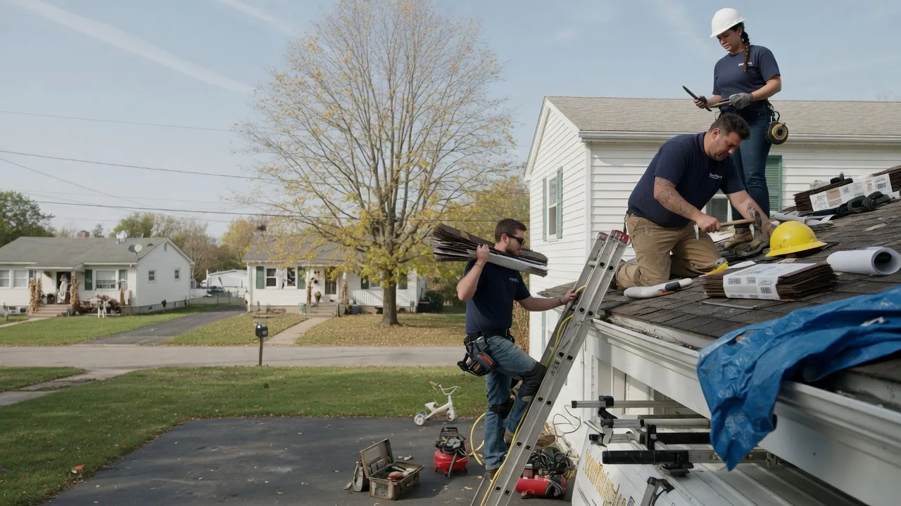 Local Roofing Contractors in Wilsonville, IL near me